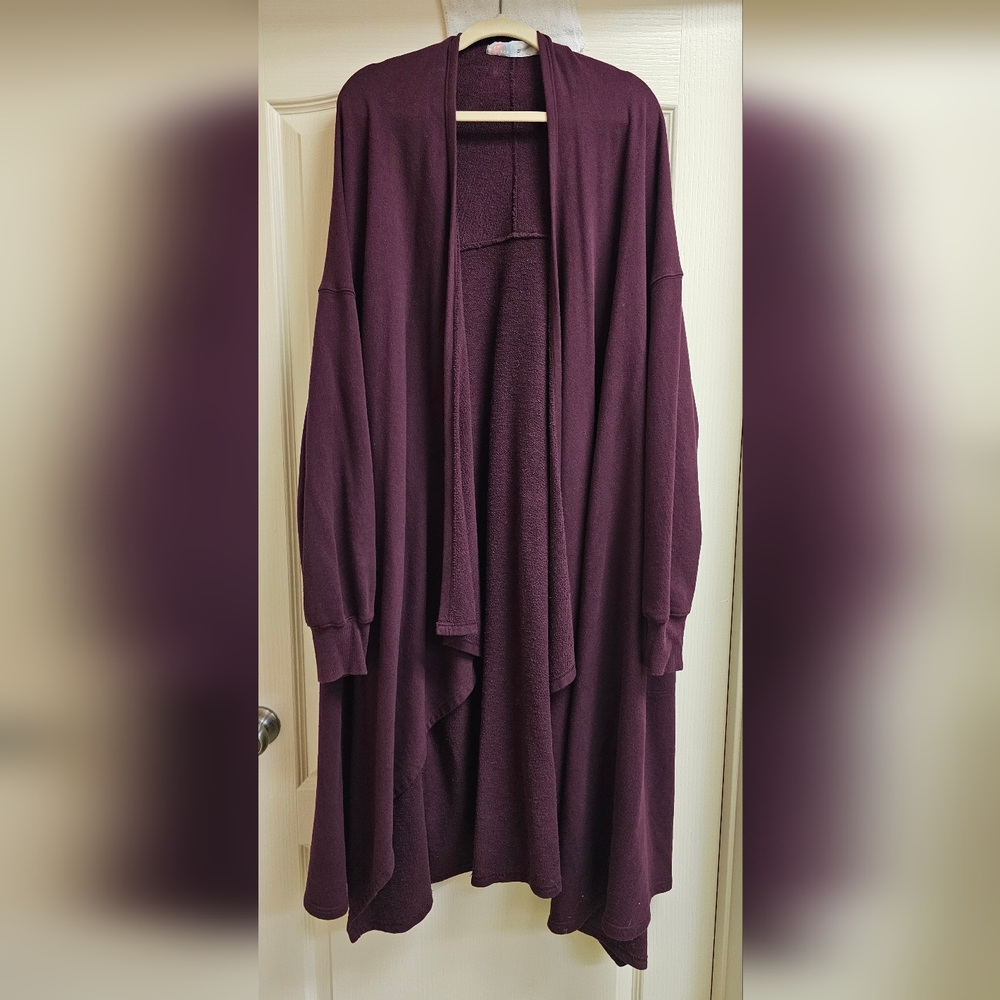 Free People long sweater jacket